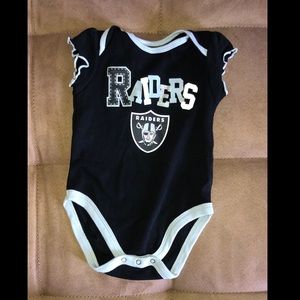 Raiders onesie